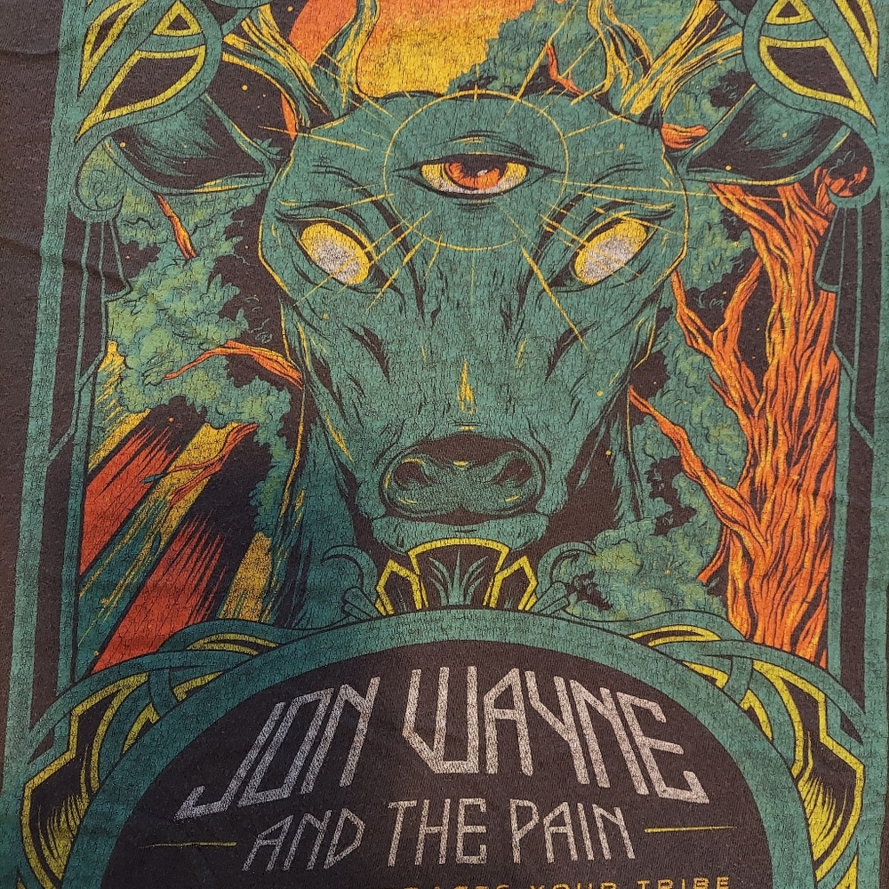 Jon Wayne and the pain band t shirt